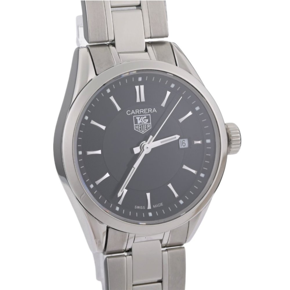 Tag Heuer Carrera WV1414.BA0793 Quartz Black Dial 27mm Ladies Watch